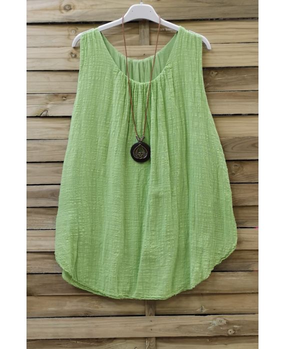 TOP AMPLE 0666 VERT ANIS