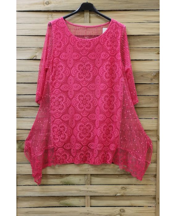 LARGE SIZE TUNIC MIX CONTENTS 0571 FUSHIA