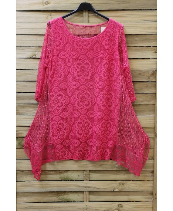 LARGE SIZE TUNIC MIX CONTENTS 0571 FUSHIA