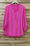 BLOUSE EEN ERWT 0704 FUSHIA