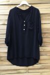 BLOUSE EFFECT DELAVE 0662 BLACK