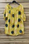 TUNIC WIDE 0726 YELLOW
