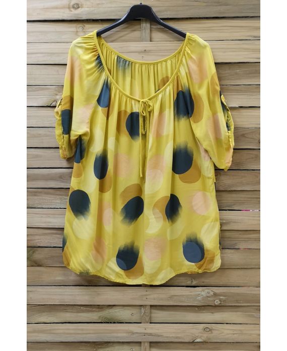 TUNIC WIDE 0726 YELLOW