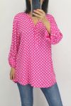 BLUSE PUNKTE 0704 FUSHIA