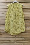 BLUSA STAMPA 0751 GIALLO