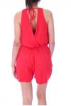 COMBINAISON SHORT LYOCELL 0740 ROUGE