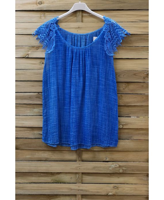 TOP SHOULDER LACE BEADS 0758 ROYAL BLUE