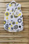 TOP LINEN PRINTS 0770 WHITE