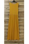 ROBE LONGUE 0807 JAUNE