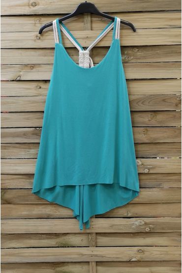 TOP HAS SHOULDER STRAPS 0803 PASTEL GREEN