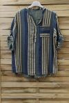 TUNIC IN LINEN 0811 KHAKI