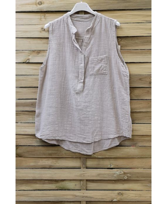 TOP LINEN 0813 BEIGE