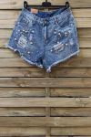 SHORTS JEANS PEARL x 3-0094-BLUE