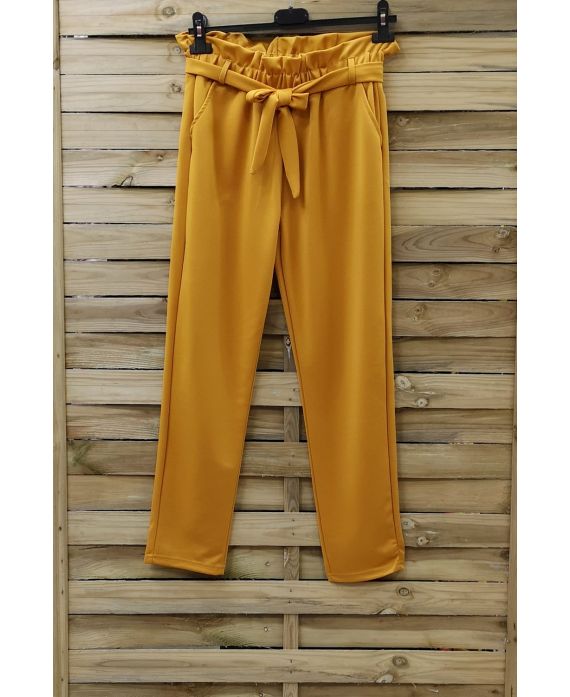 PANTALON 0817 MOUTARDE