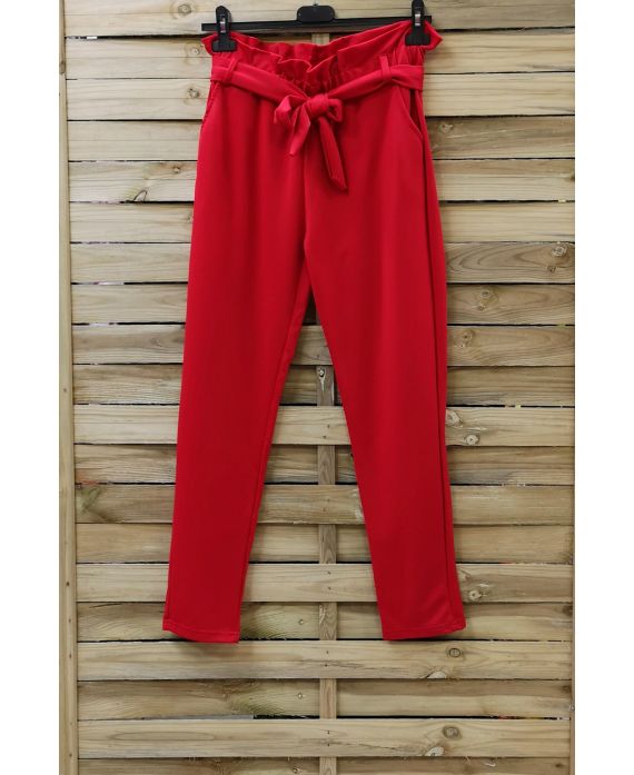 PANTALONES 0817 ROJO