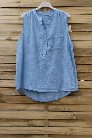 TOP LINEN 0813 BLUE