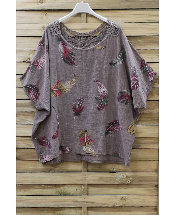 TUNIC LINEN 0823 TAUPE