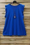 GROTE TOP + KETTING 0831 ROYAL BLUE