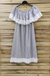 KLEID RAYE SCHULTERN DENUDEES 0839