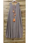 LANGES KLEID 0851 TAUPE