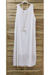 LONG DRESS 0851-WHITE