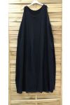 ABITO LUNGO NERO 0851