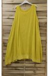 ROBE BASE PAILLETTES 0844 JAUNE