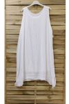 DRESS BASIC GLITTER 0844 WHITE