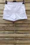 SHORTS HAVE BUTTONS 2 POCKETS 0858 WHITE