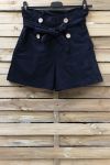 HOHE TAILLE SHORTS, 0857 SCHWARZ