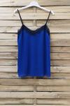 CAMISOLE VAN KANT VERSTELBARE BANDJES 0863 ROYAL BLUE