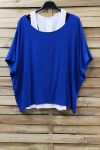 T-SHIRT + CANOTTA 0866 BLU ROYAL