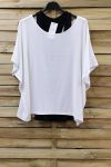 T-SHIRT + CANOTTA 0866 BIANCO