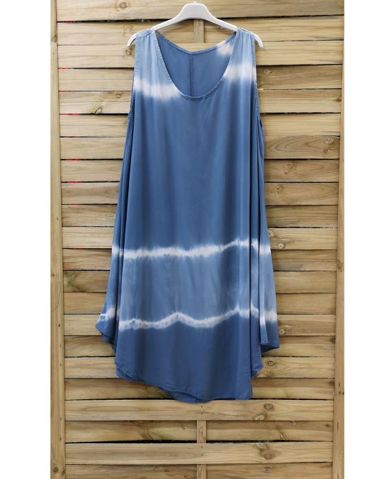 DRESS TIE-DYE 0867 BLUE