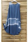 DRESS TIE-DYE 0867 BLUE