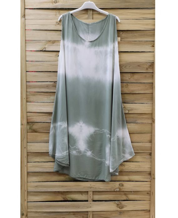 DRESS TIE-DYE 0867 MILITARY GREEN