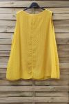 GRANDE TAILLE TOP 0874 JAUNE