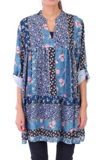 JURK BOHEME 0310 BLAUW