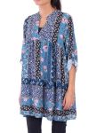 JURK BOHEME 0310 BLAUW