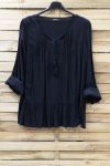 TUNIC POMPON 1063 BLACK