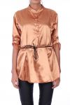 TUNIC SATIN 0288 CAMEL