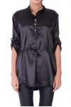 TUNIC SATIN 0288 BLACK