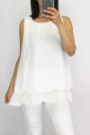 TOP CLOAKING OVERLAY 0730-WHITE