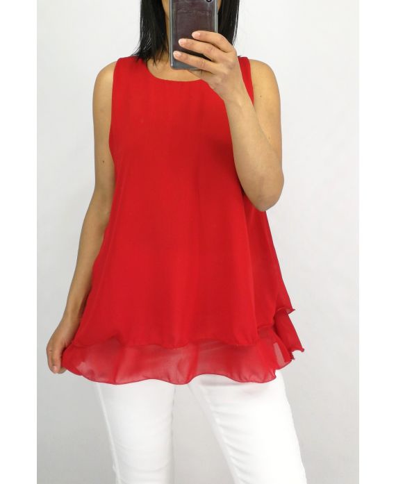 TOP CLOAKING OVERLAY 0730 RED