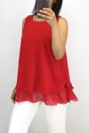 TOP CLOAKING OVERLAY 0730 RED