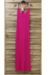 ROBE LONGUE DOS FANTAISIE 0922 FUSHIA