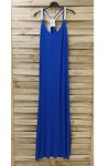 TERUG LANGE JURK FANCY 0922 ROYAL BLUE