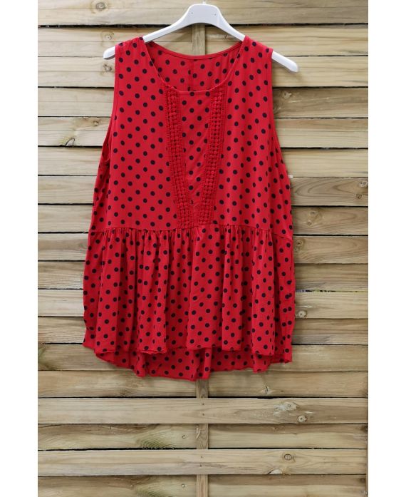 TOP A POIS 0908 ROUGE