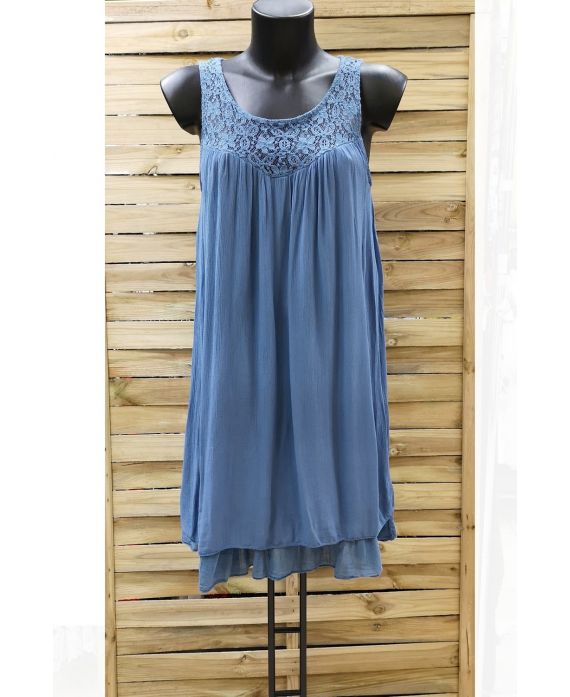 TUNIC DRESS LACE 0996 BLUE