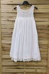 KLEID TUNIKA SPITZE 0996 WEIß